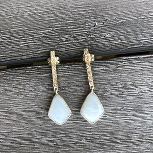 Oliver Bonas simple drop earrings